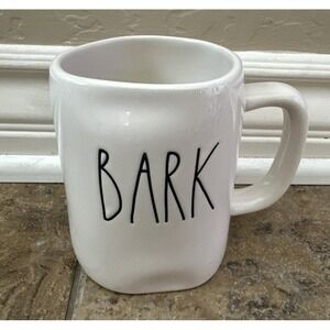 Rae Dunn Coffee Mug Cup "BARK" Cream Artisan Collection by Magenta